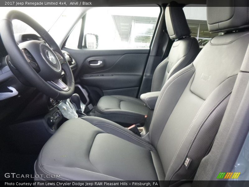 Anvil / Black 2017 Jeep Renegade Limited 4x4