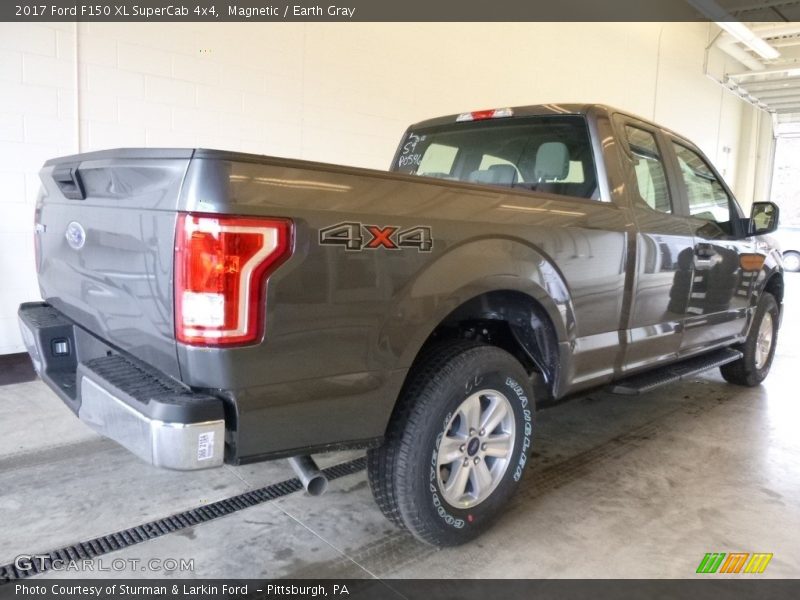 Magnetic / Earth Gray 2017 Ford F150 XL SuperCab 4x4