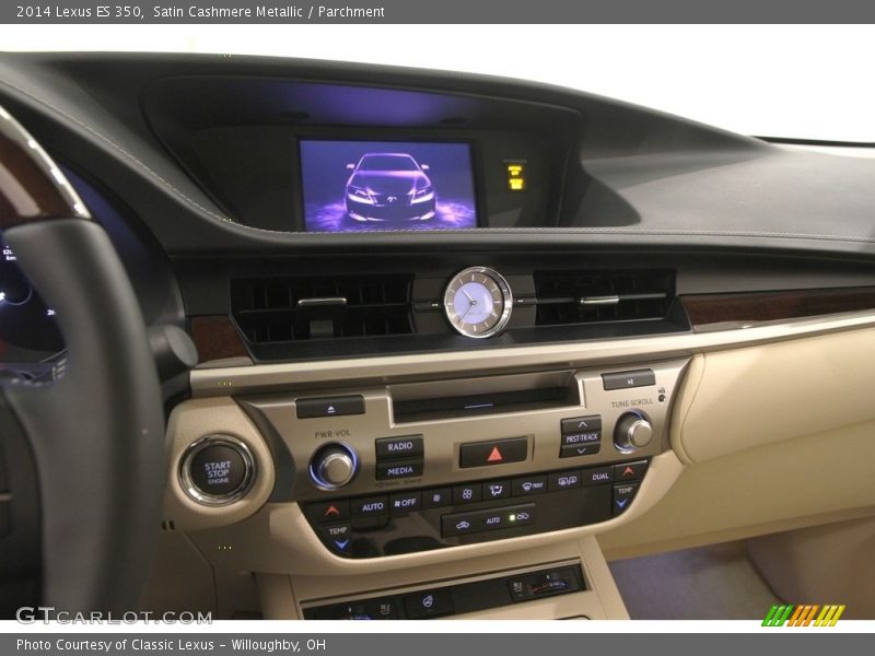 Satin Cashmere Metallic / Parchment 2014 Lexus ES 350