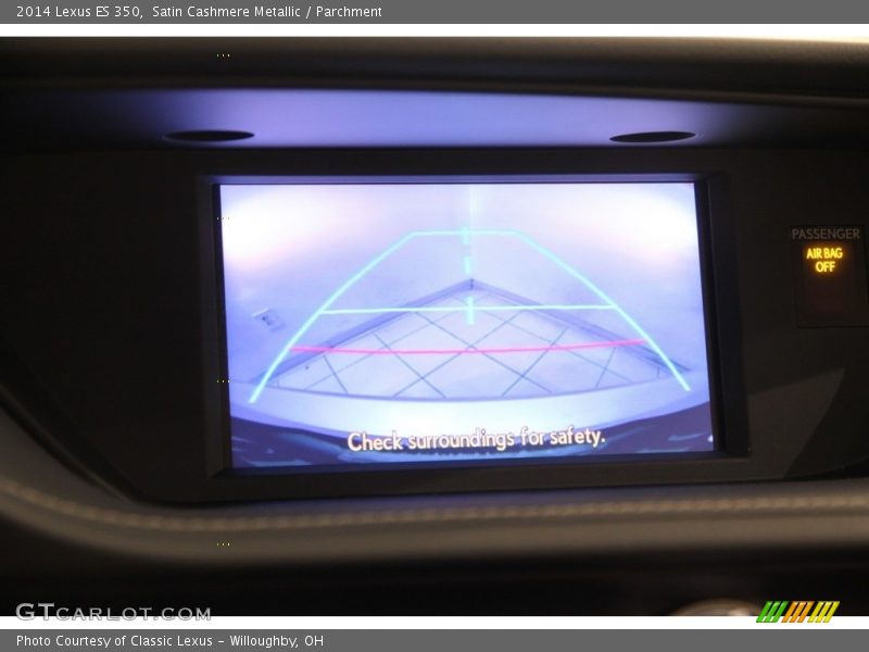 Satin Cashmere Metallic / Parchment 2014 Lexus ES 350
