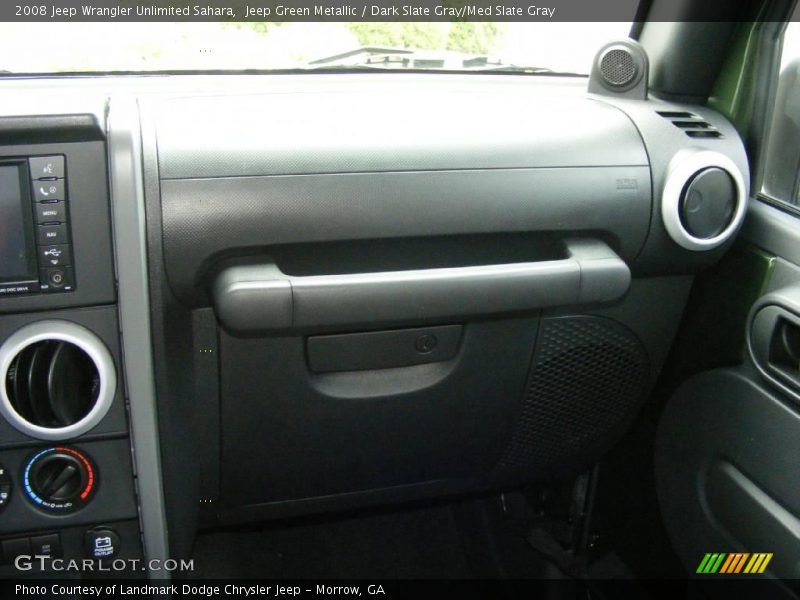 Jeep Green Metallic / Dark Slate Gray/Med Slate Gray 2008 Jeep Wrangler Unlimited Sahara