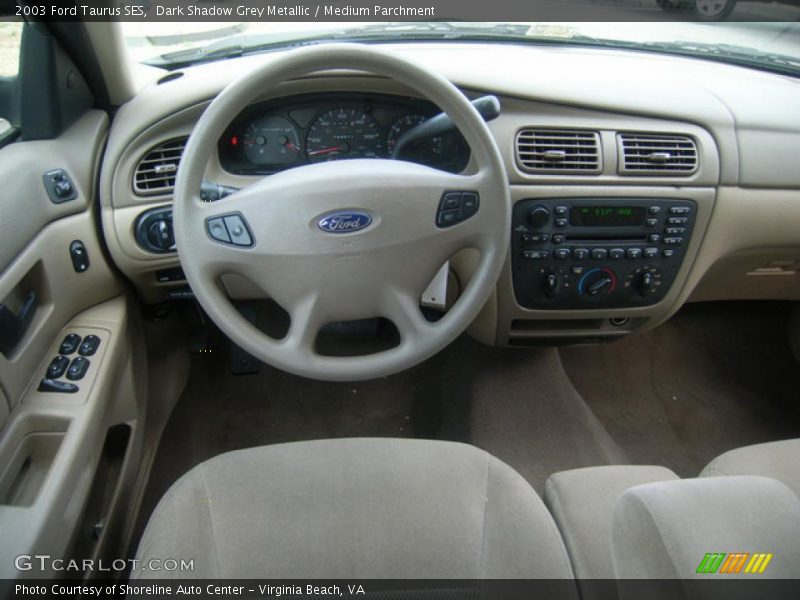 Dark Shadow Grey Metallic / Medium Parchment 2003 Ford Taurus SES