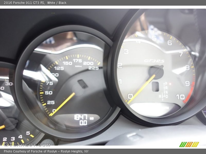  2016 911 GT3 RS GT3 RS Gauges
