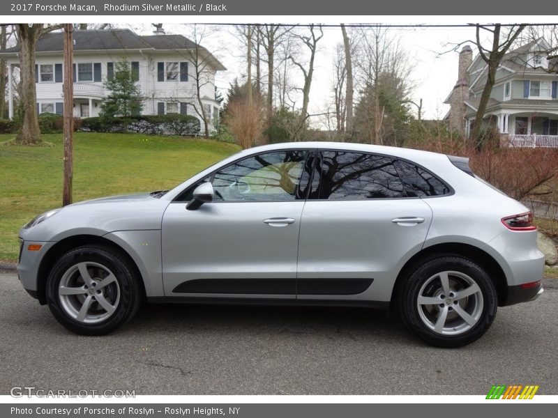  2017 Macan  Rhodium Silver Metallic