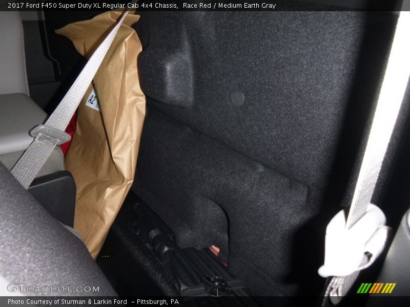 Race Red / Medium Earth Gray 2017 Ford F450 Super Duty XL Regular Cab 4x4 Chassis