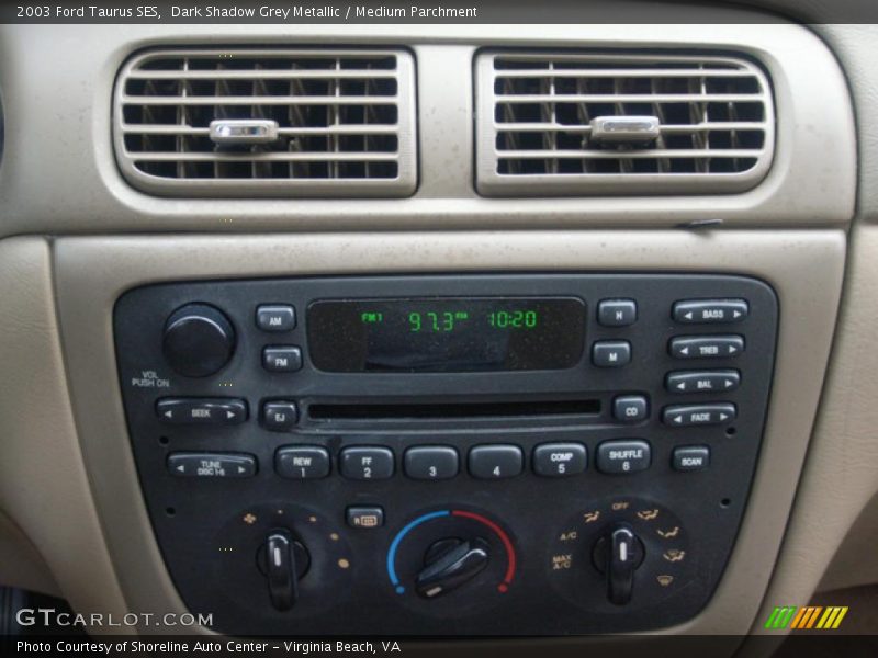 Dark Shadow Grey Metallic / Medium Parchment 2003 Ford Taurus SES