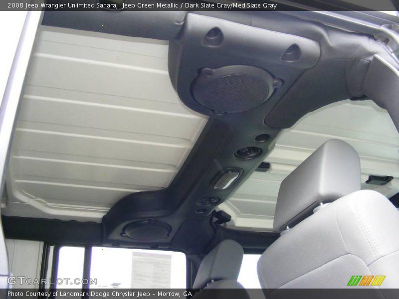 Jeep Green Metallic / Dark Slate Gray/Med Slate Gray 2008 Jeep Wrangler Unlimited Sahara