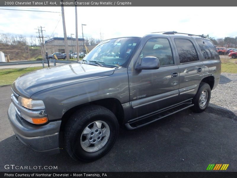 Medium Charcoal Gray Metallic / Graphite 2000 Chevrolet Tahoe LT 4x4