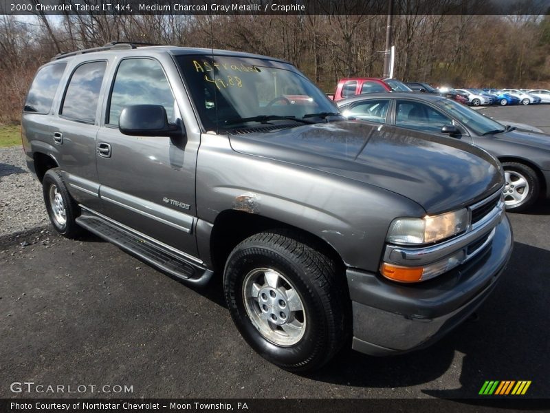 Medium Charcoal Gray Metallic / Graphite 2000 Chevrolet Tahoe LT 4x4