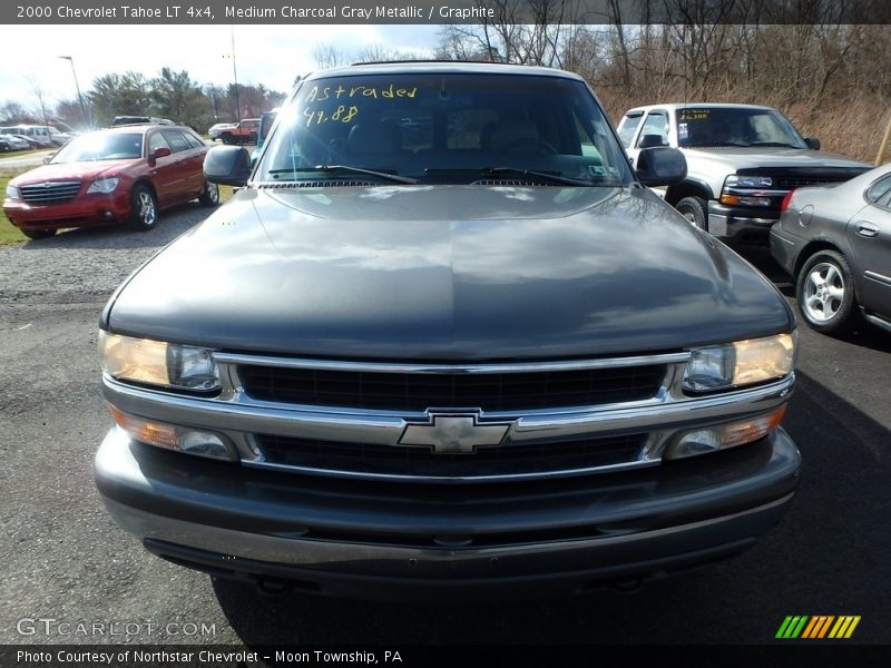 Medium Charcoal Gray Metallic / Graphite 2000 Chevrolet Tahoe LT 4x4
