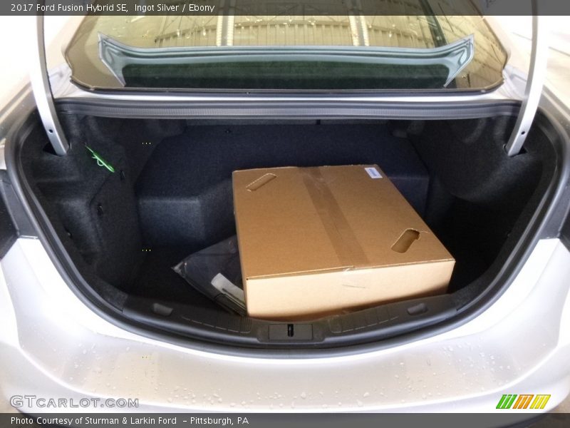 Ingot Silver / Ebony 2017 Ford Fusion Hybrid SE