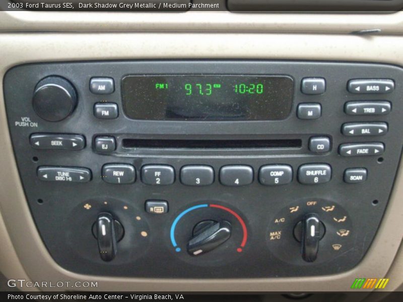 Dark Shadow Grey Metallic / Medium Parchment 2003 Ford Taurus SES