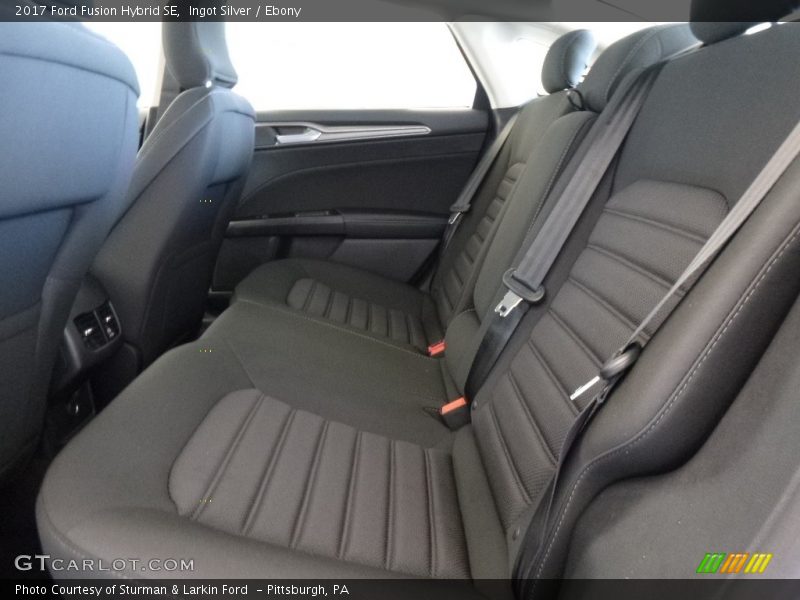 Ingot Silver / Ebony 2017 Ford Fusion Hybrid SE