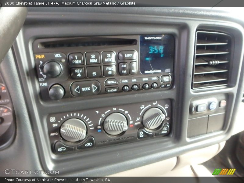 Medium Charcoal Gray Metallic / Graphite 2000 Chevrolet Tahoe LT 4x4