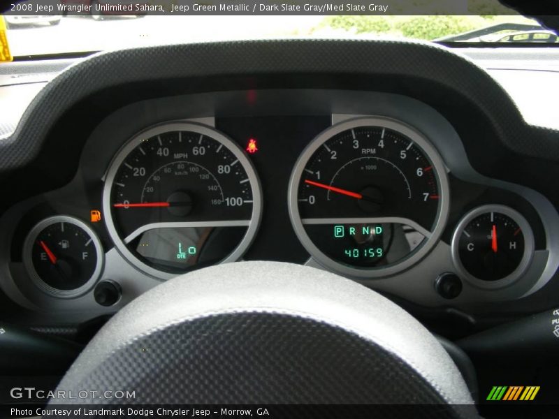 Jeep Green Metallic / Dark Slate Gray/Med Slate Gray 2008 Jeep Wrangler Unlimited Sahara