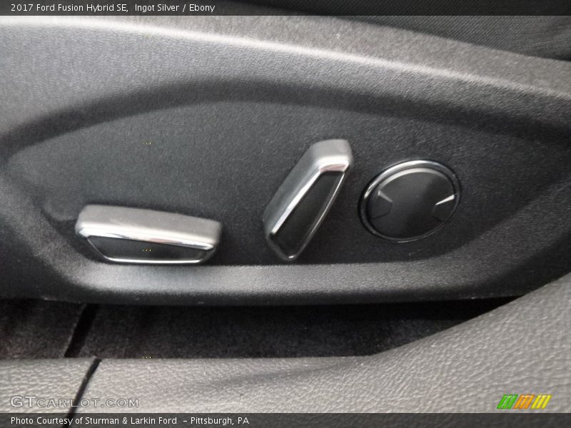 Ingot Silver / Ebony 2017 Ford Fusion Hybrid SE