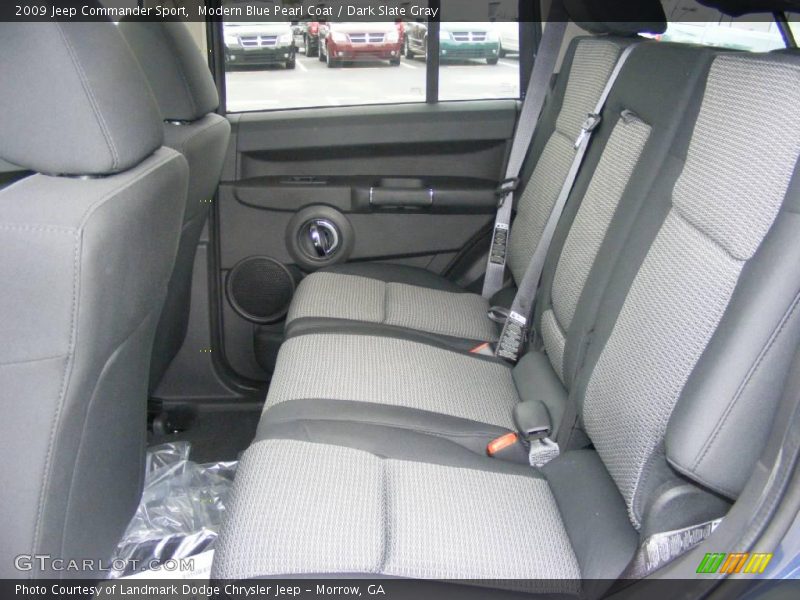 Modern Blue Pearl Coat / Dark Slate Gray 2009 Jeep Commander Sport