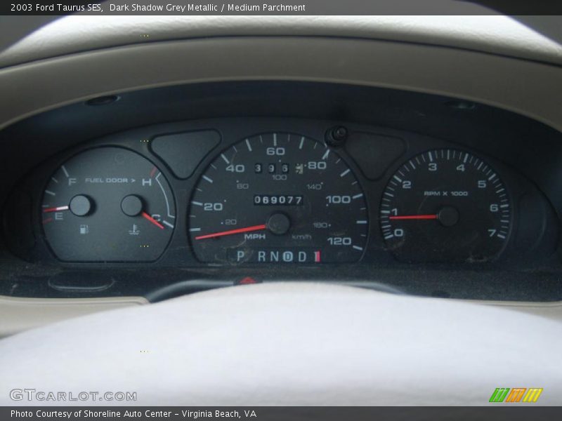 Dark Shadow Grey Metallic / Medium Parchment 2003 Ford Taurus SES