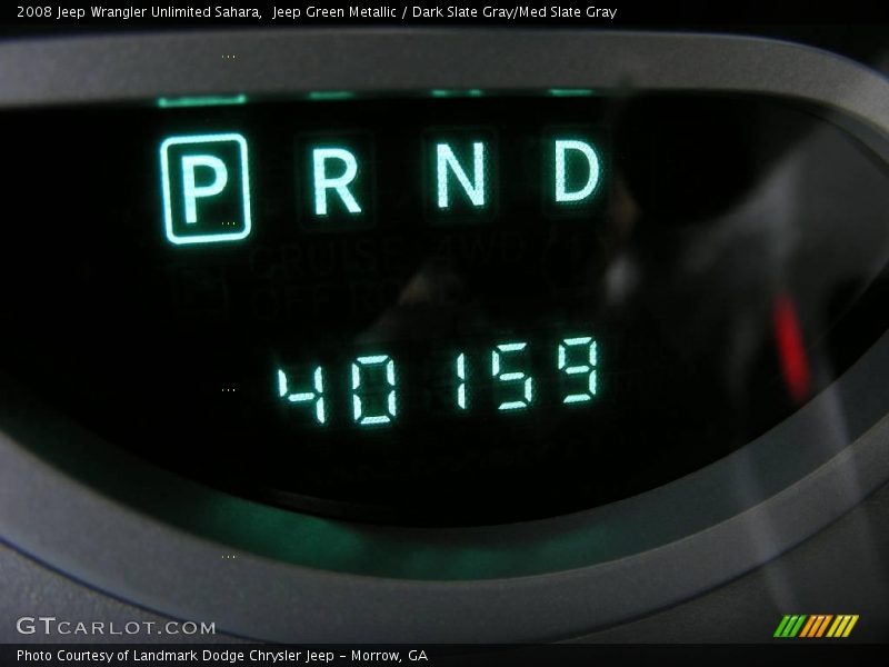 Jeep Green Metallic / Dark Slate Gray/Med Slate Gray 2008 Jeep Wrangler Unlimited Sahara