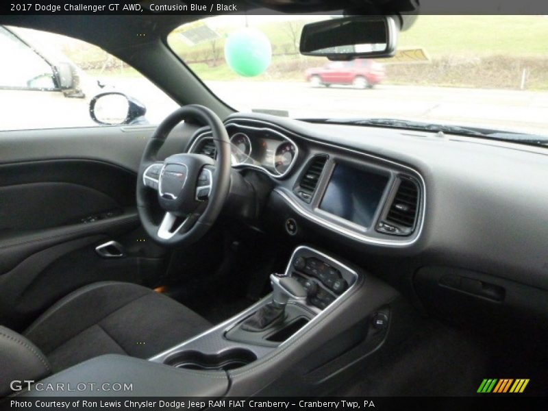 Contusion Blue / Black 2017 Dodge Challenger GT AWD