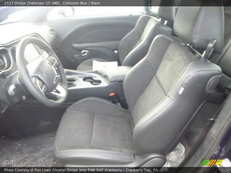 Contusion Blue / Black 2017 Dodge Challenger GT AWD