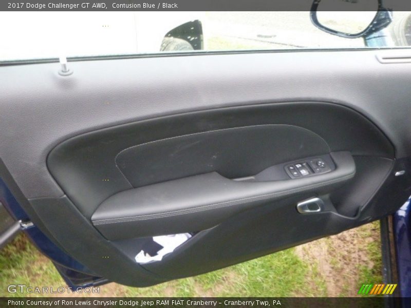 Contusion Blue / Black 2017 Dodge Challenger GT AWD