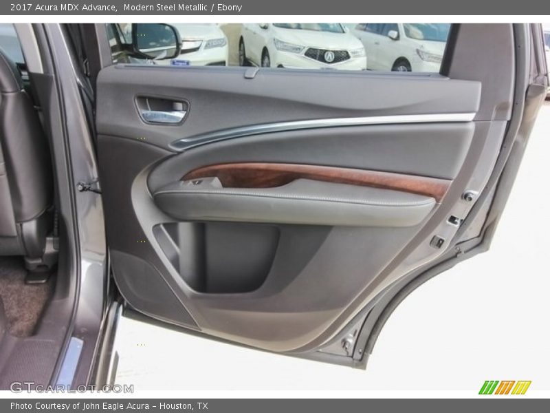 Modern Steel Metallic / Ebony 2017 Acura MDX Advance