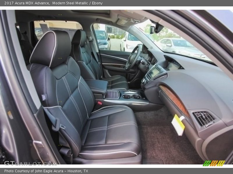 Modern Steel Metallic / Ebony 2017 Acura MDX Advance