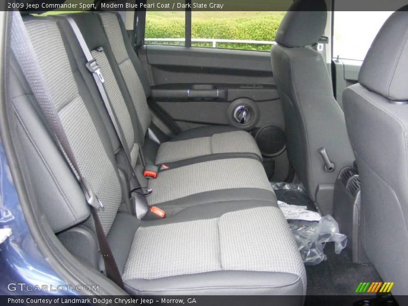 Modern Blue Pearl Coat / Dark Slate Gray 2009 Jeep Commander Sport