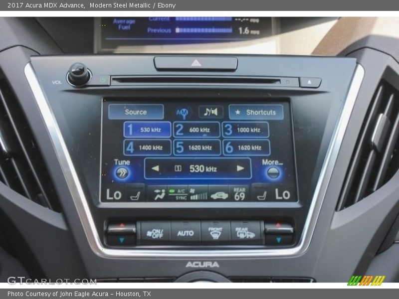 Modern Steel Metallic / Ebony 2017 Acura MDX Advance