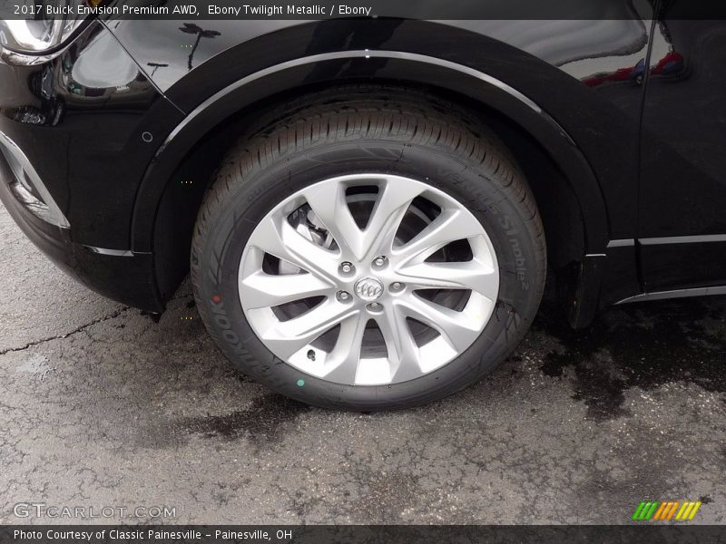 Ebony Twilight Metallic / Ebony 2017 Buick Envision Premium AWD