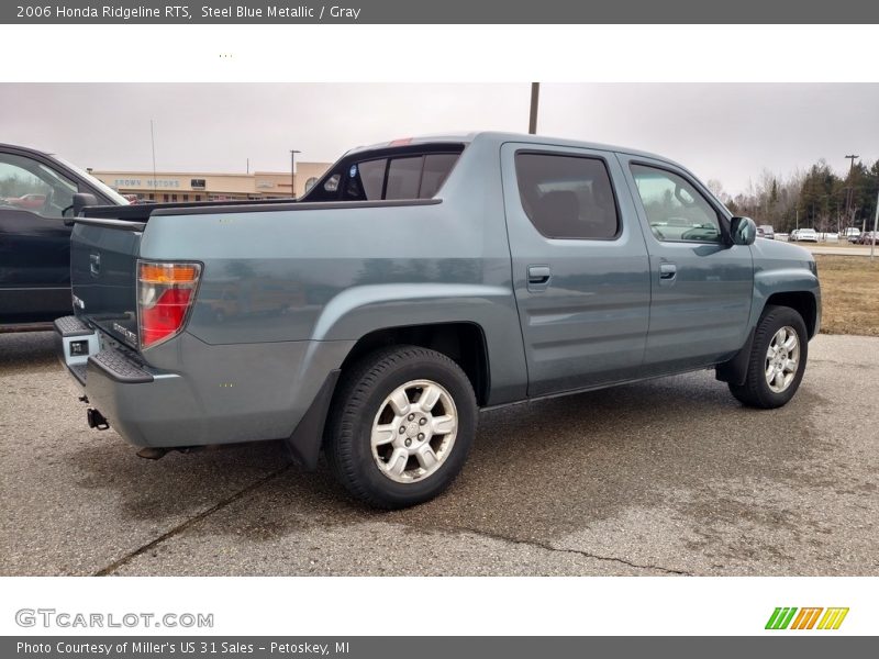 Steel Blue Metallic / Gray 2006 Honda Ridgeline RTS