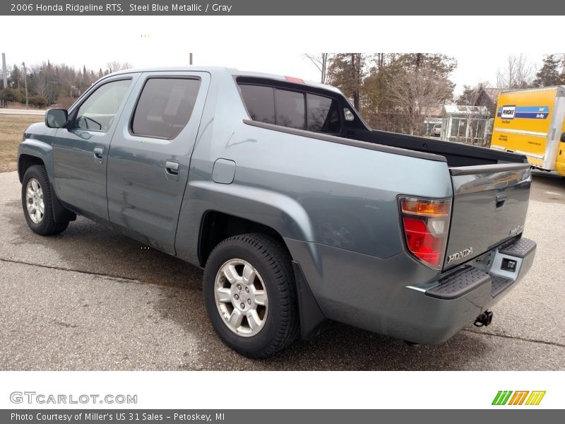 Steel Blue Metallic / Gray 2006 Honda Ridgeline RTS
