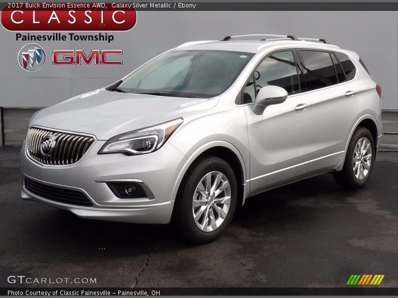 Galaxy Silver Metallic / Ebony 2017 Buick Envision Essence AWD
