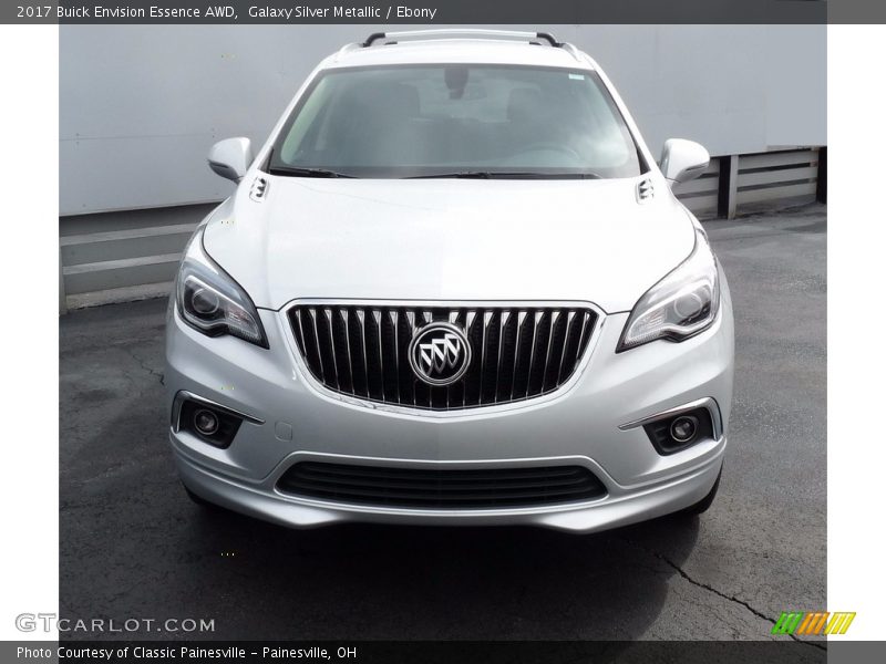 Galaxy Silver Metallic / Ebony 2017 Buick Envision Essence AWD