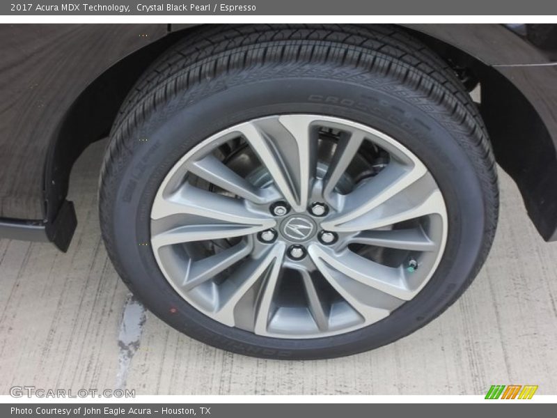 Crystal Black Pearl / Espresso 2017 Acura MDX Technology