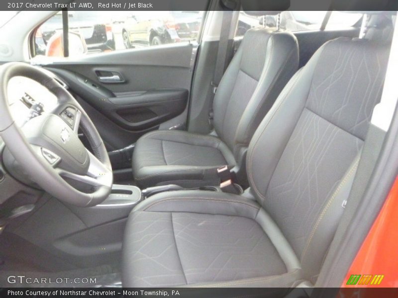 Red Hot / Jet Black 2017 Chevrolet Trax LT AWD