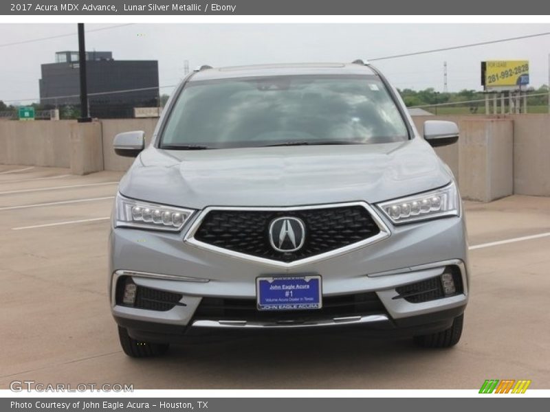 Lunar Silver Metallic / Ebony 2017 Acura MDX Advance