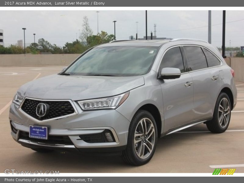 Lunar Silver Metallic / Ebony 2017 Acura MDX Advance