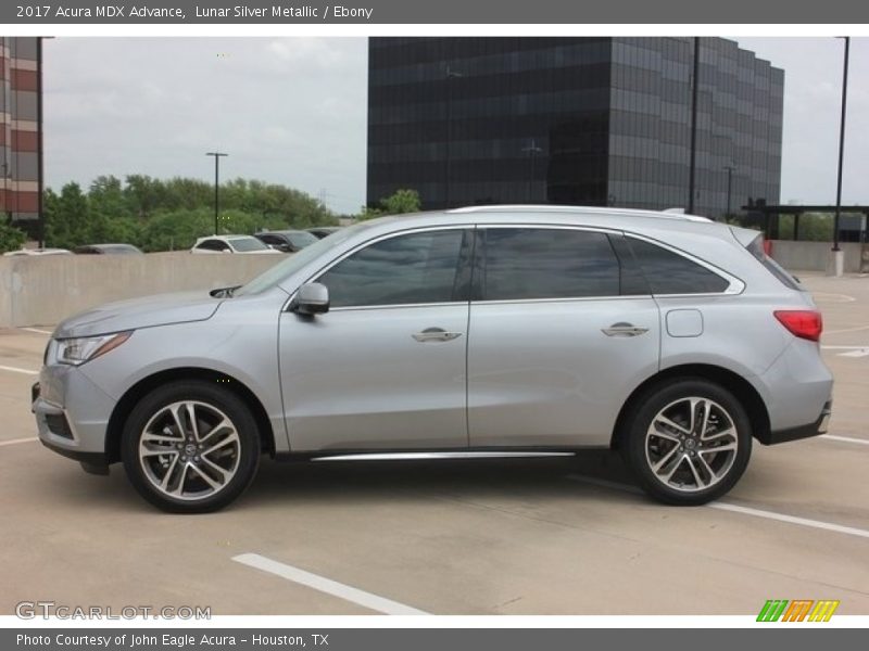 Lunar Silver Metallic / Ebony 2017 Acura MDX Advance