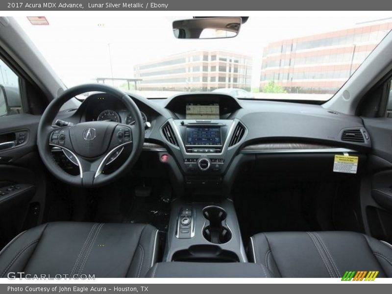 Lunar Silver Metallic / Ebony 2017 Acura MDX Advance