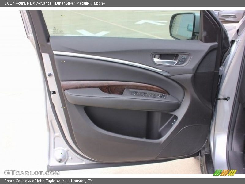 Lunar Silver Metallic / Ebony 2017 Acura MDX Advance