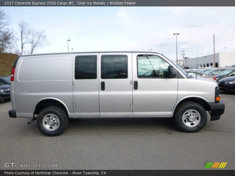 Silver Ice Metallic / Medium Pewter 2017 Chevrolet Express 2500 Cargo WT