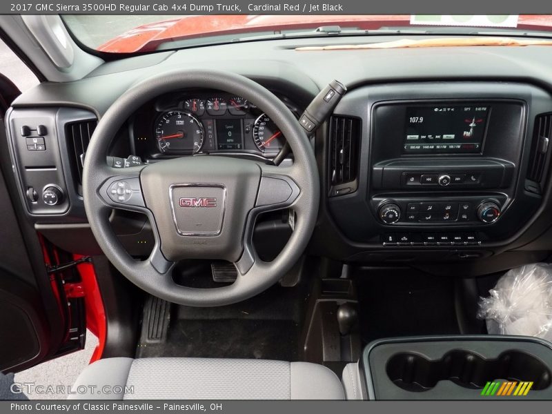 Cardinal Red / Jet Black 2017 GMC Sierra 3500HD Regular Cab 4x4 Dump Truck