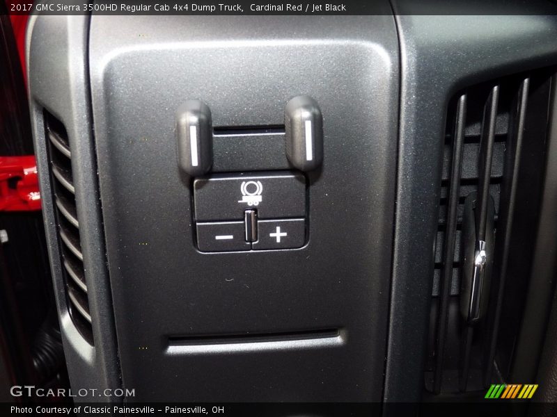 Cardinal Red / Jet Black 2017 GMC Sierra 3500HD Regular Cab 4x4 Dump Truck