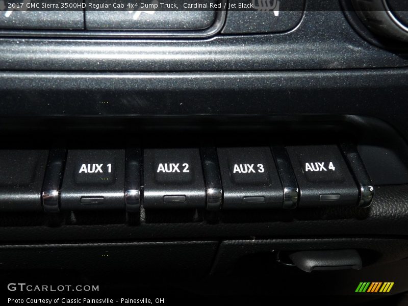 Cardinal Red / Jet Black 2017 GMC Sierra 3500HD Regular Cab 4x4 Dump Truck