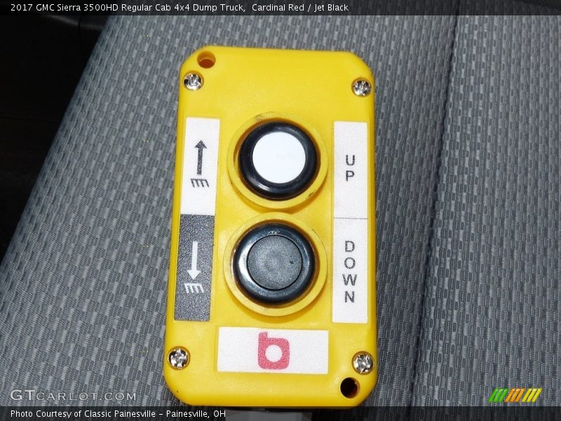 Cardinal Red / Jet Black 2017 GMC Sierra 3500HD Regular Cab 4x4 Dump Truck