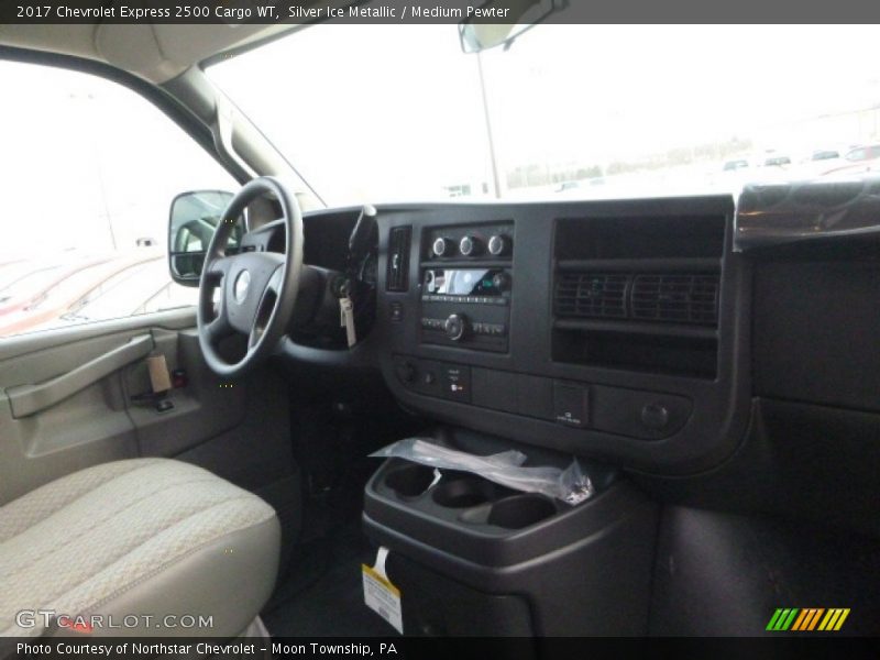 Silver Ice Metallic / Medium Pewter 2017 Chevrolet Express 2500 Cargo WT