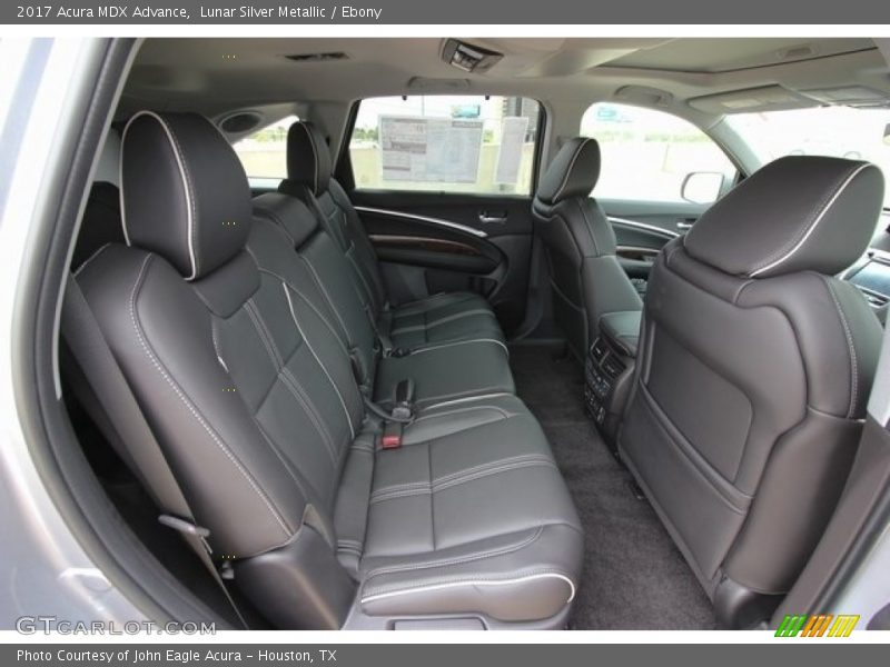 Lunar Silver Metallic / Ebony 2017 Acura MDX Advance