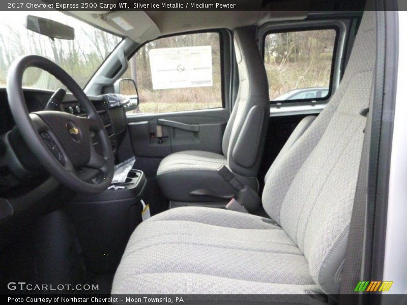 Silver Ice Metallic / Medium Pewter 2017 Chevrolet Express 2500 Cargo WT